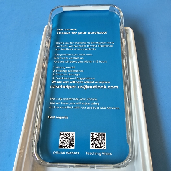 iPhone 14 Plus - AASD Clear Case, Screen Protector, etc. Bundle - Picture 3 of 5